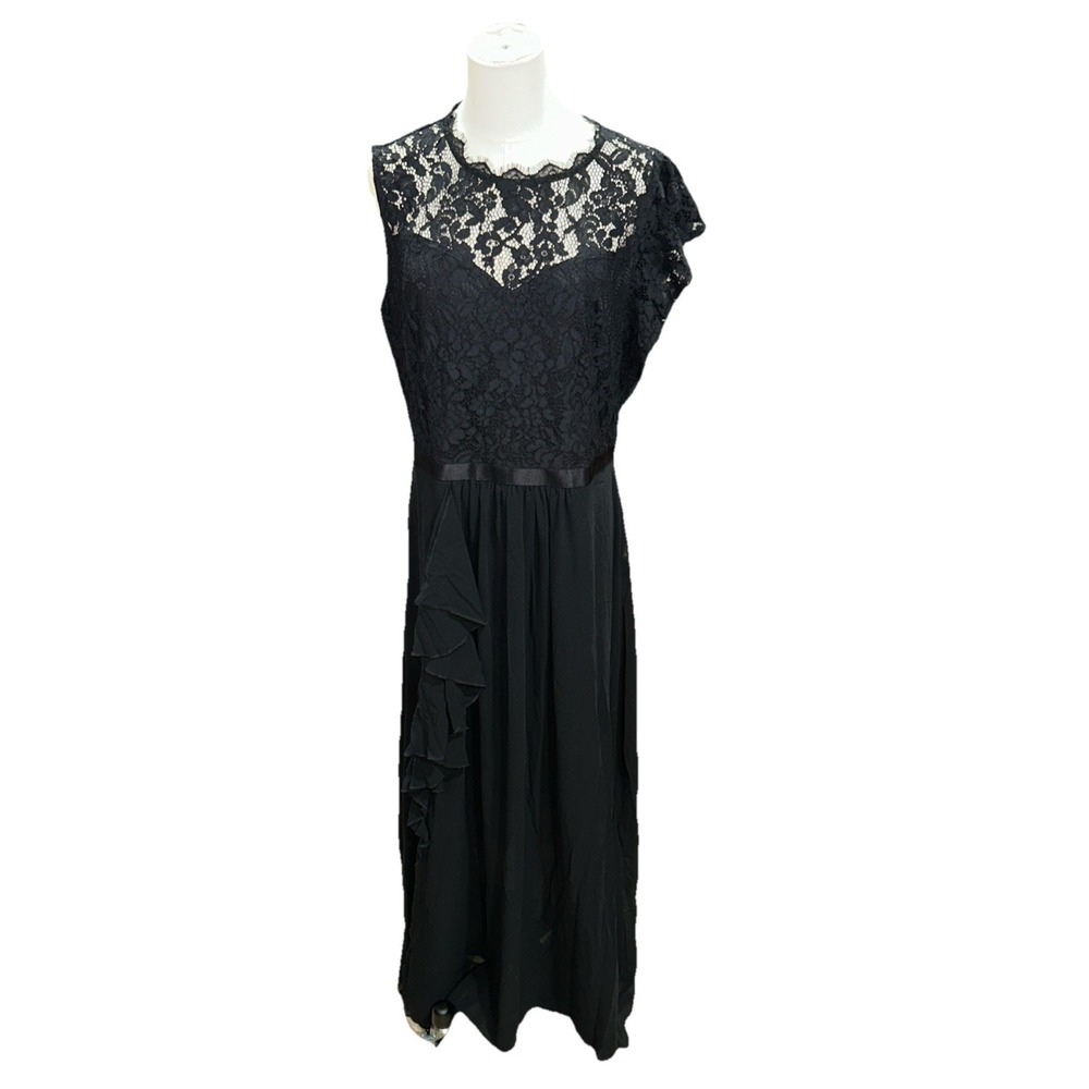 Miusol‎ Women's Dress XXL | Black Long Formal Evening Dress M8366